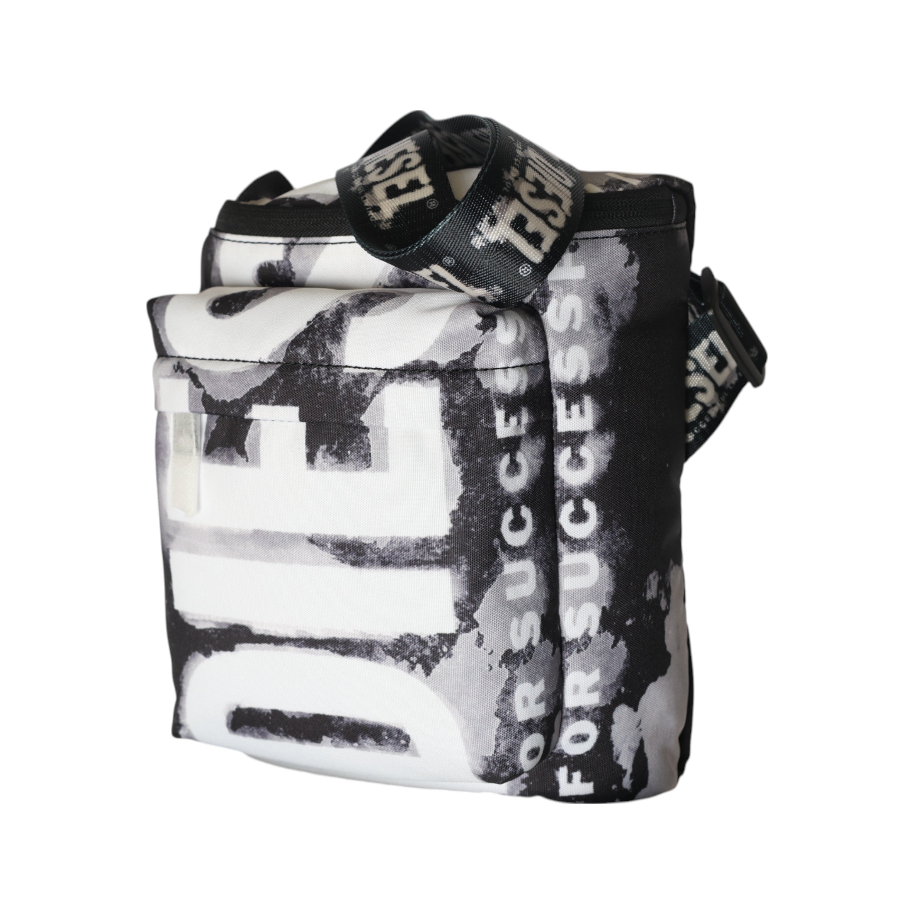 Diesel Bag Crossbody X Black-White